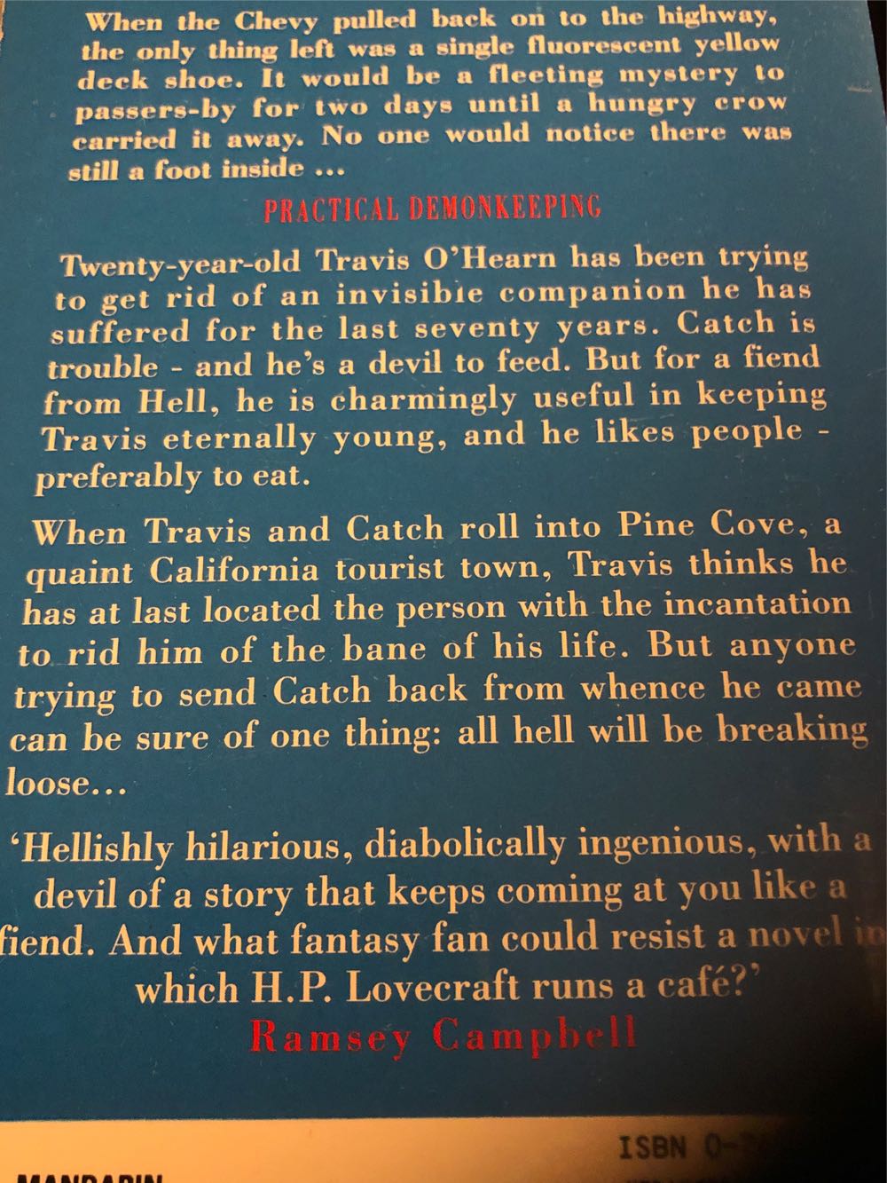 Practical Demonkeeping - Christopher Moore book collectible [Barcode 9780749311094] - Main Image 2