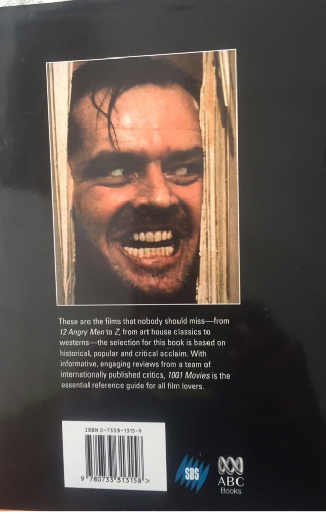 1001 Movies You Must See Before You Die - Steven Jay Schneider book collectible [Barcode 9780733313158] - Main Image 2