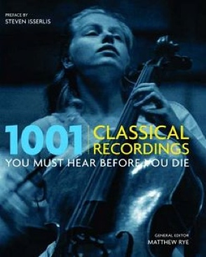 1001 Classical Recordings You Must Hear Before You Die  (Paperback) book collectible [Barcode 9781844035793] - Main Image 1