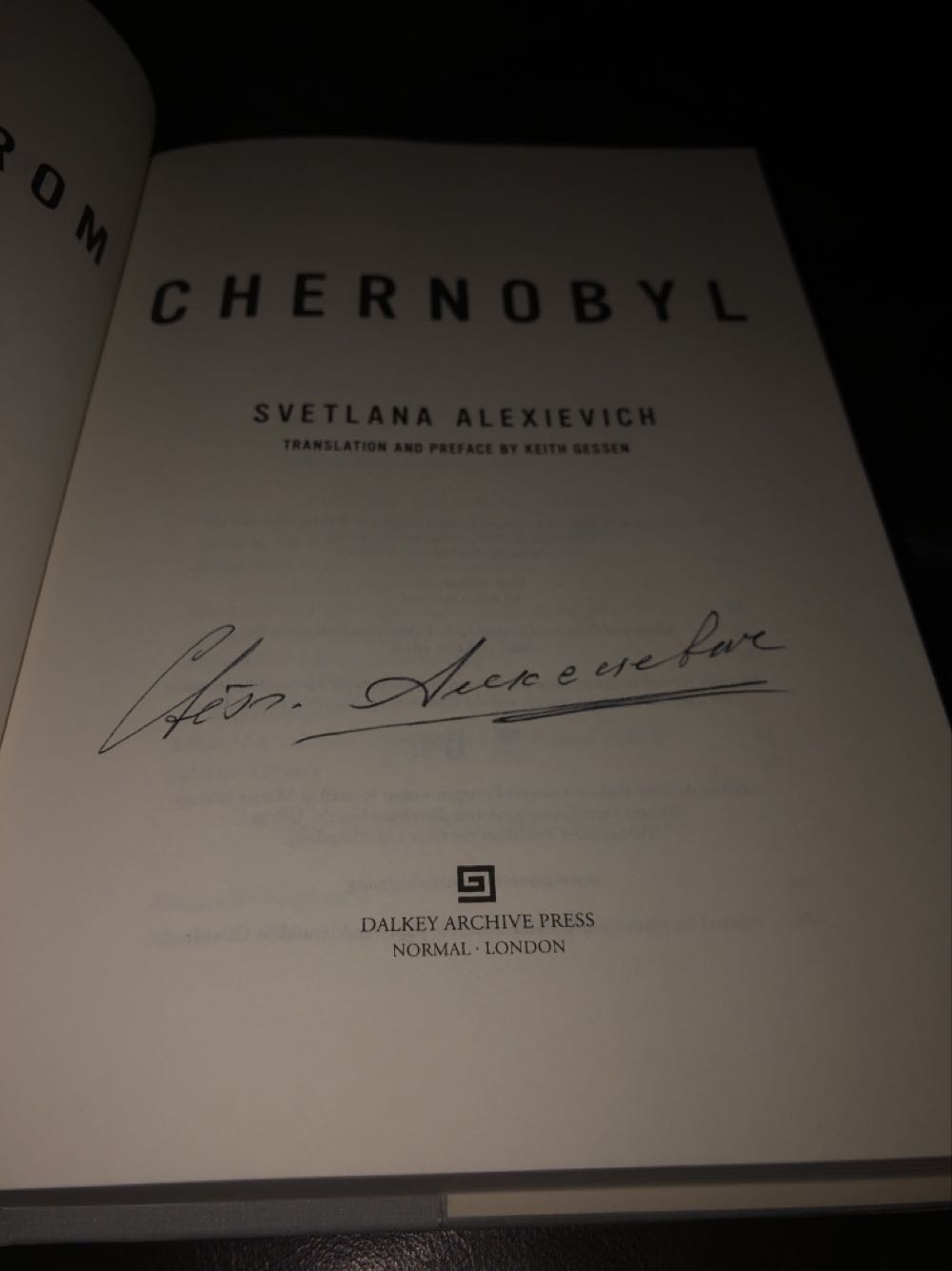 Voices From Chernobyl - Svetlana Alexeivich (Dalkey Archive Pr - Paperback) book collectible [Barcode 9781564784018] - Main Image 2
