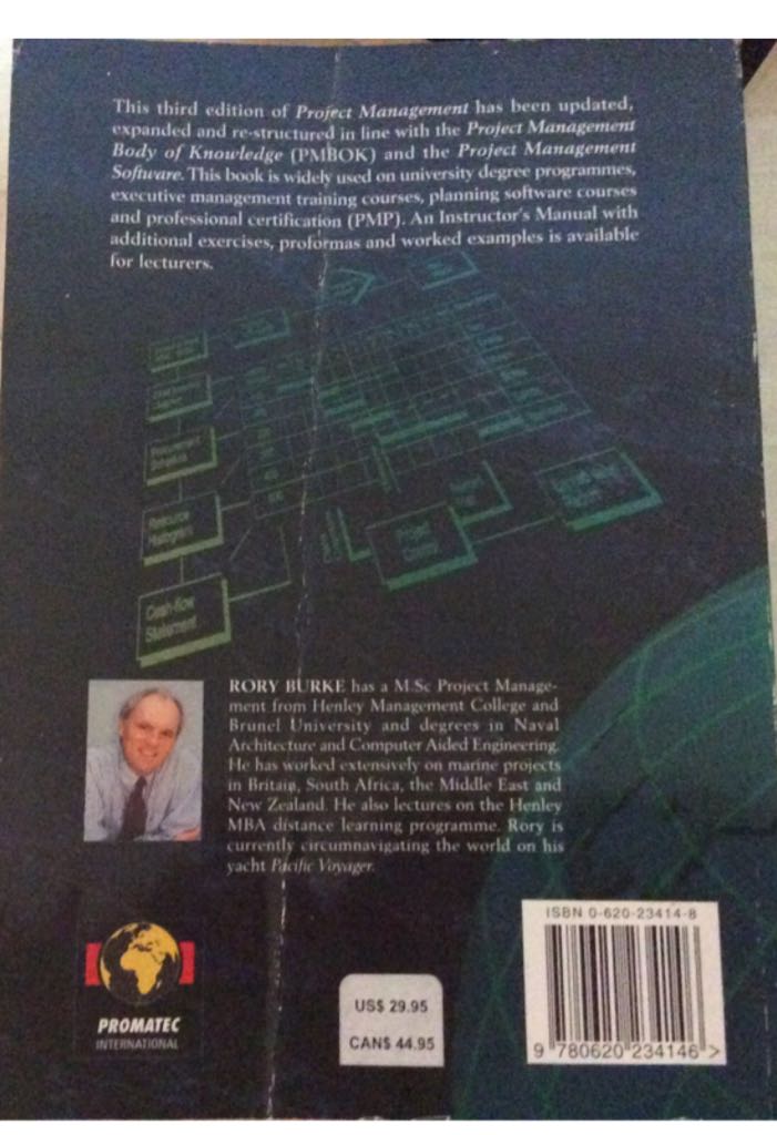 Project Management - Shlomo Globerson (Access Publishers Network) book collectible [Barcode 9780620234146] - Main Image 2