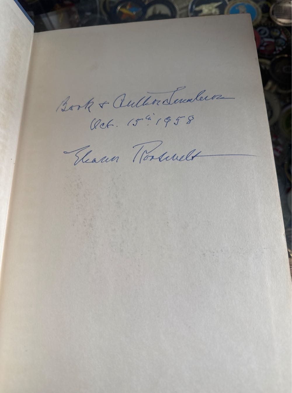 On My Own - Eleanor Roosevelt (Harper - Hardcover) book collectible [Barcode 9780976504023] - Main Image 3