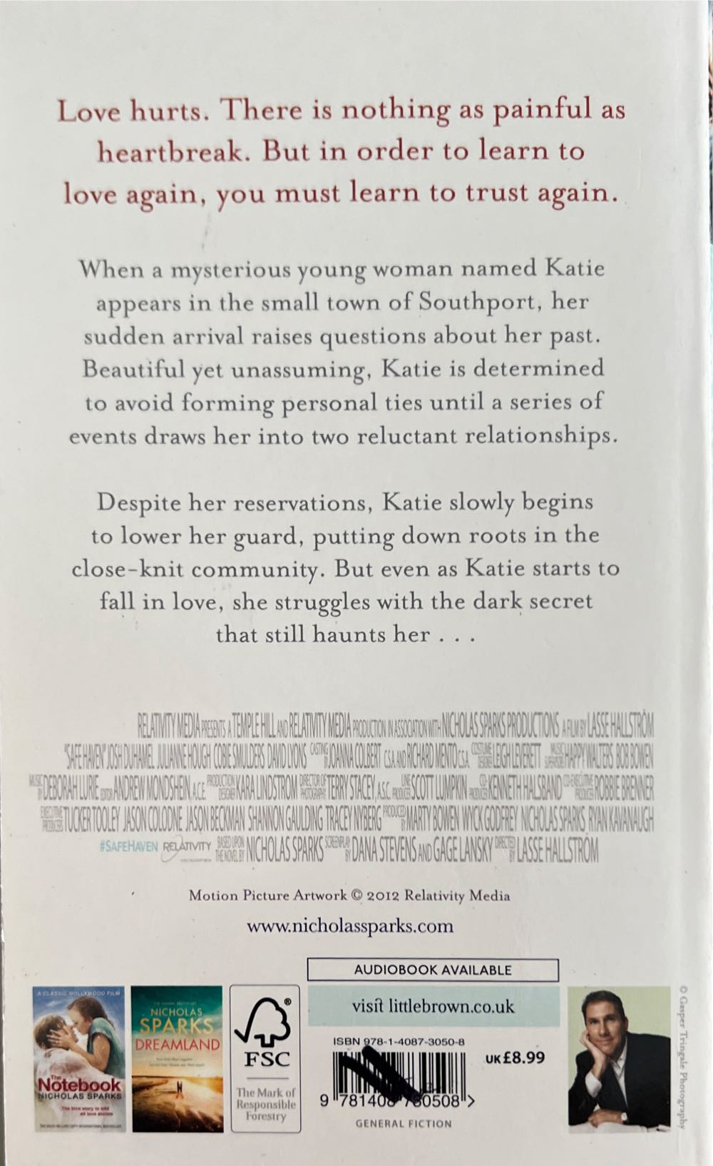 Safe Haven - Sparks, Nicholas book collectible - Main Image 2