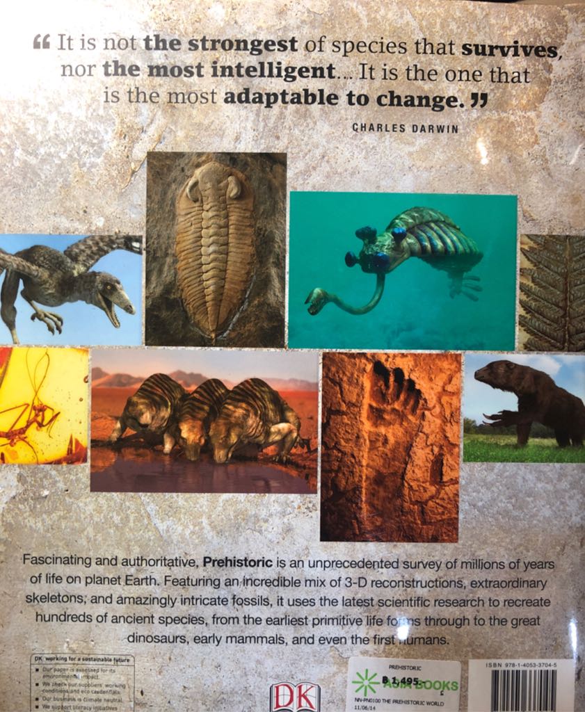 Prehistoric Life - Steve Parker (DK Publishing (Dorling Kindersley) - Hardcover) book collectible [Barcode 9780756699109] - Main Image 2