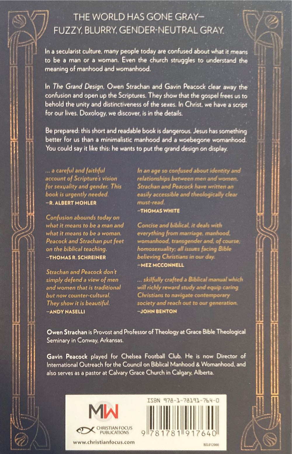 The Grand Design - Owen Strachan (Christian Focus Publications - Paperback) book collectible [Barcode 9781781917640] - Main Image 2