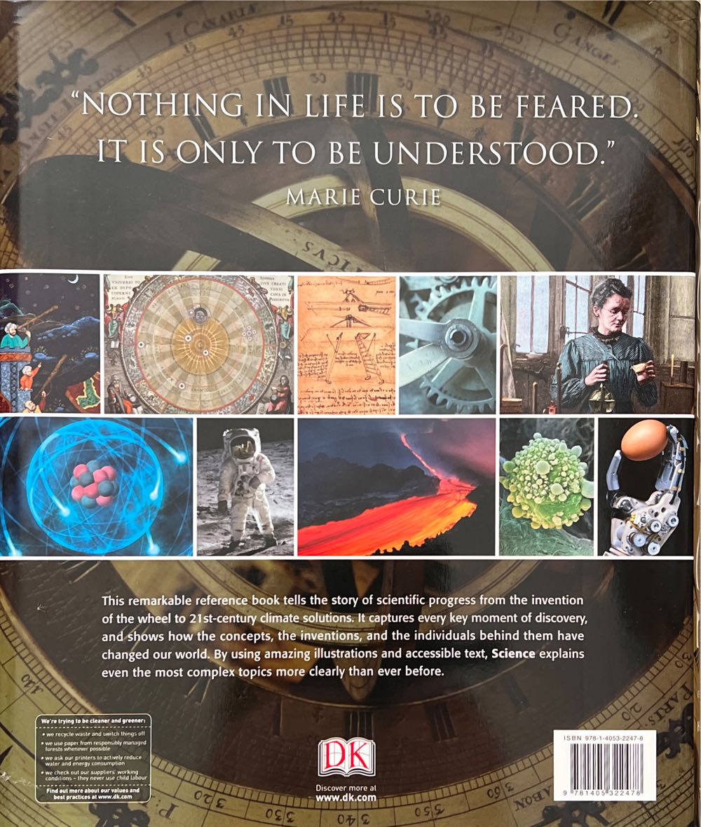 Science- The Definitive Visual Guide - Adam Hart-Davis (Dk - Hardcover) book collectible [Barcode 9781405322478] - Main Image 2