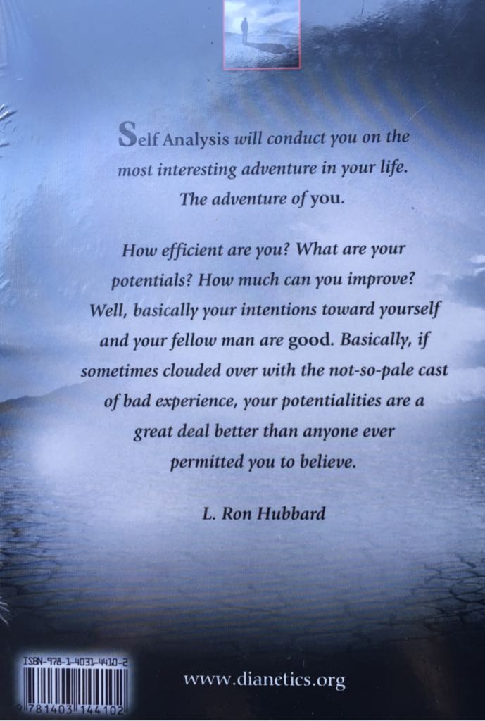 Self Analysis - Ron Hubbard (Bridge Publications - Hardcover) book collectible [Barcode 9781403144102] - Main Image 2
