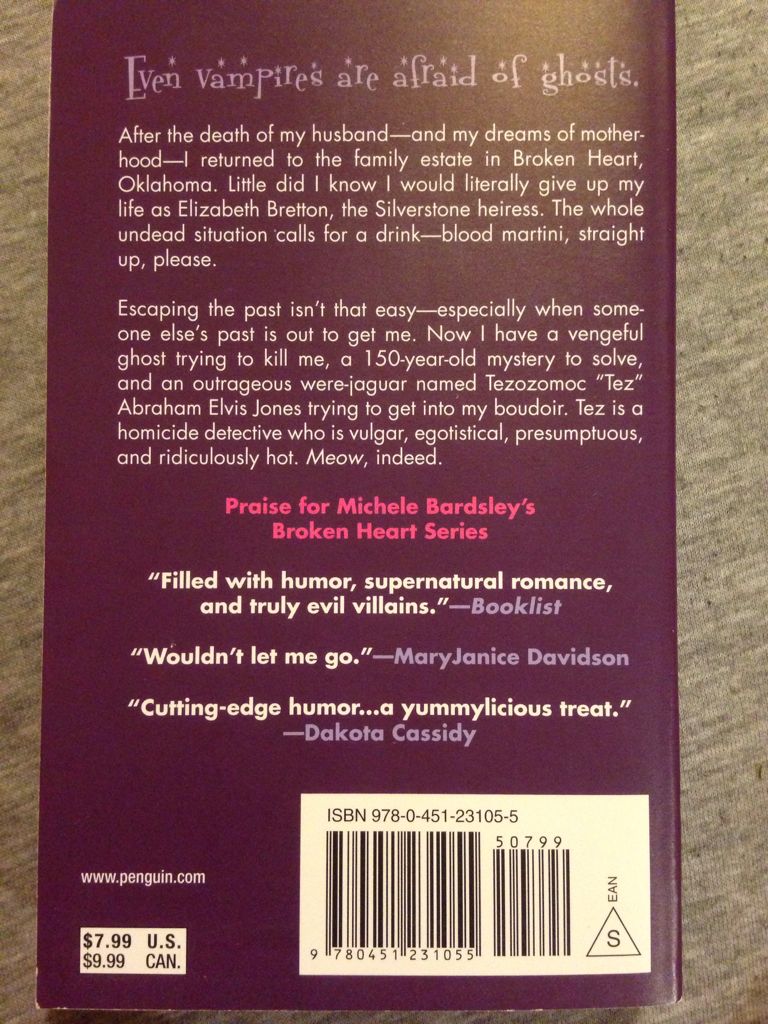 Michele Bardsley: BrokenHeart #7 Cross Your Heart - Michele Bardsley (A Signet Eclipse Book - Paperback) book collectible [Barcode 9780451231055] - Main Image 2