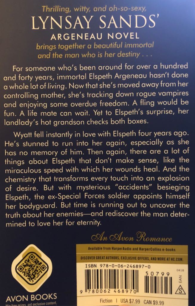 Twice Bitten - Lynsay Sands (Avon - Paperback) book collectible [Barcode 9780062468970] - Main Image 2