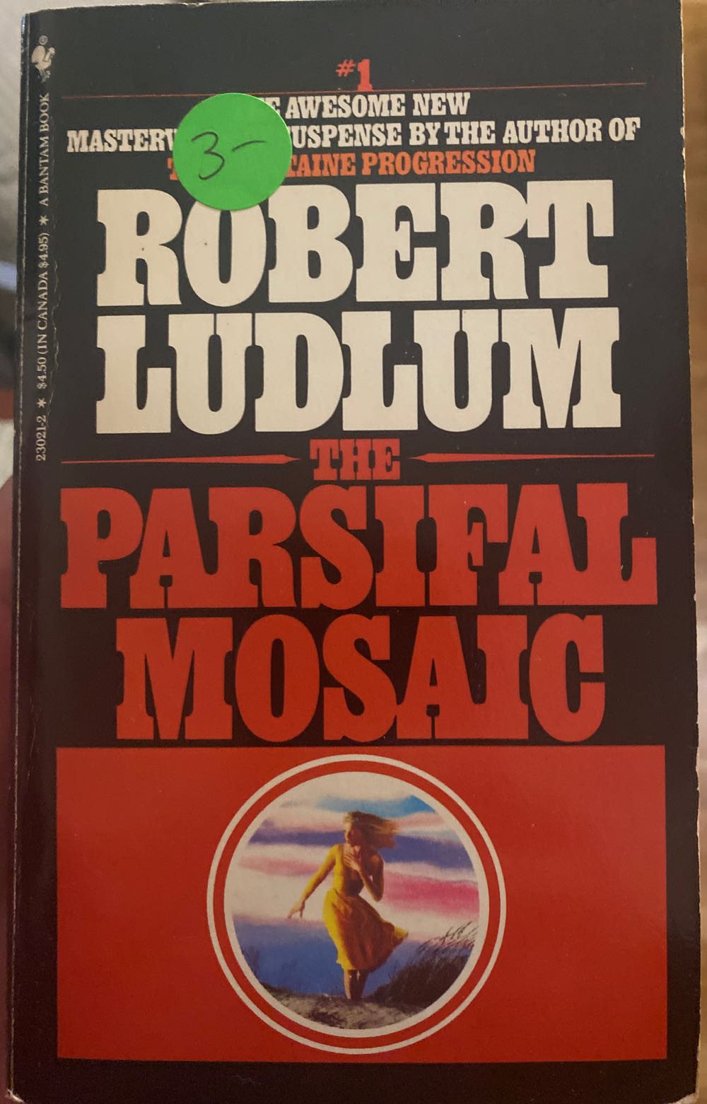 The Parsifal Mosaic - Robert Ludlum (Bantam Books - Paperback) book collectible [Barcode 9780553230215] - Main Image 3