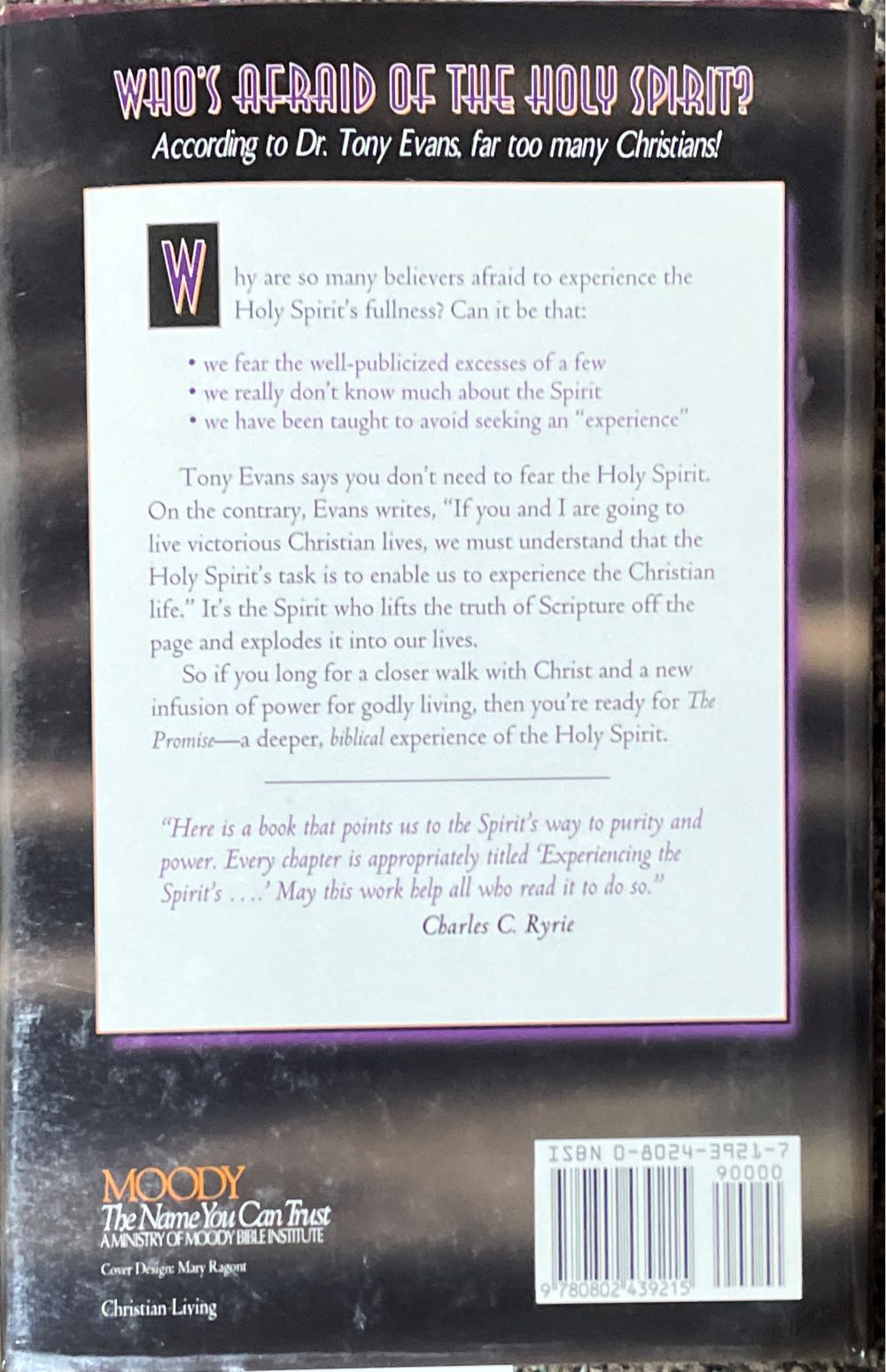The Promise - Tony Evans (Moody Pub) book collectible [Barcode 9780802439215] - Main Image 2