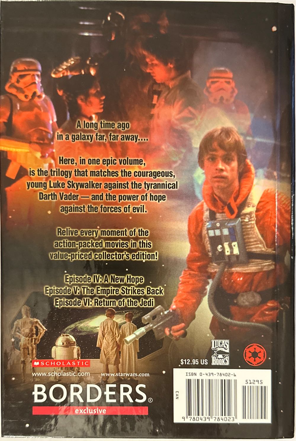Star Wars Original Trilogy Collector’s Edition - Ryder Windham (Scholastic - Hardcover) book collectible [Barcode 9780439784023] - Main Image 2