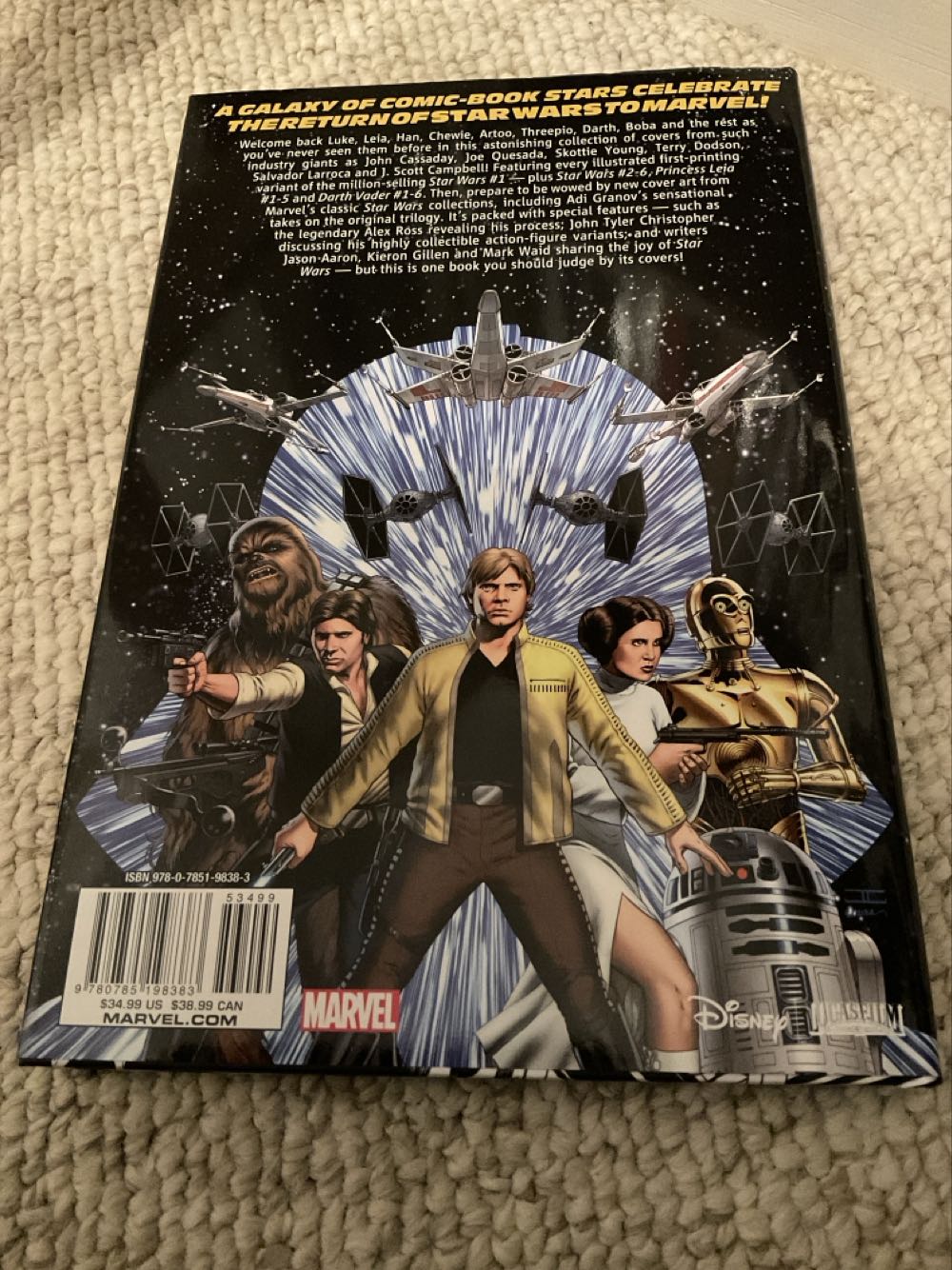 Star Wars: Marvel Covers, The - Aaron Cassaday Martin (Marvel - Hardcover) book collectible [Barcode 9780785198383] - Main Image 2