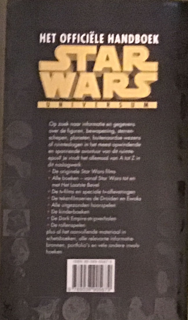 Het officiële handboek Star Wars Universum - Bill Slavicsek (Uitgeverij Elmar - Paperback) book collectible [Barcode 9789038905679] - Main Image 2