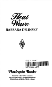 Barbara Delinsky: HT#173 Heat Wave - Barbara Delinsky (Harlequin Books - Paperback) book collectible [Barcode 9780373252732] - Main Image 1