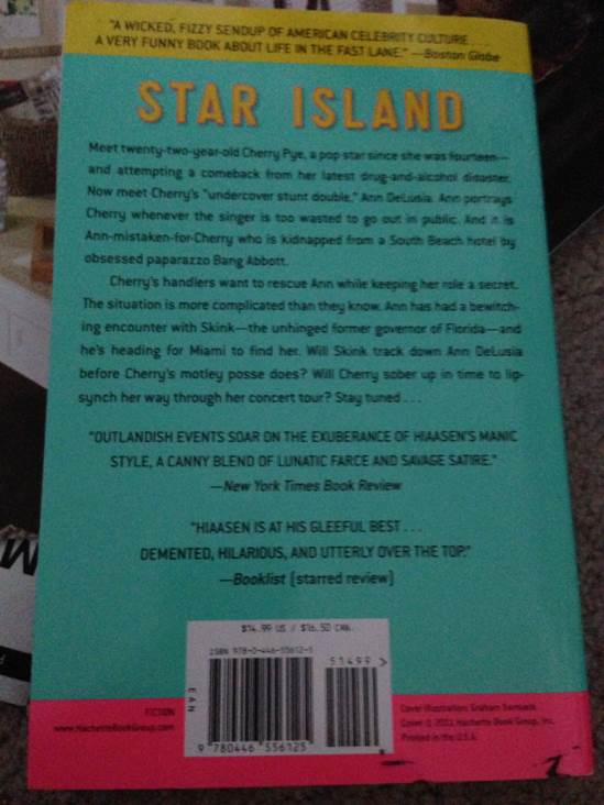 Star Island - Carl Hiaasen (Grand Central - Trade Paperback) book collectible [Barcode 9780446556125] - Main Image 2