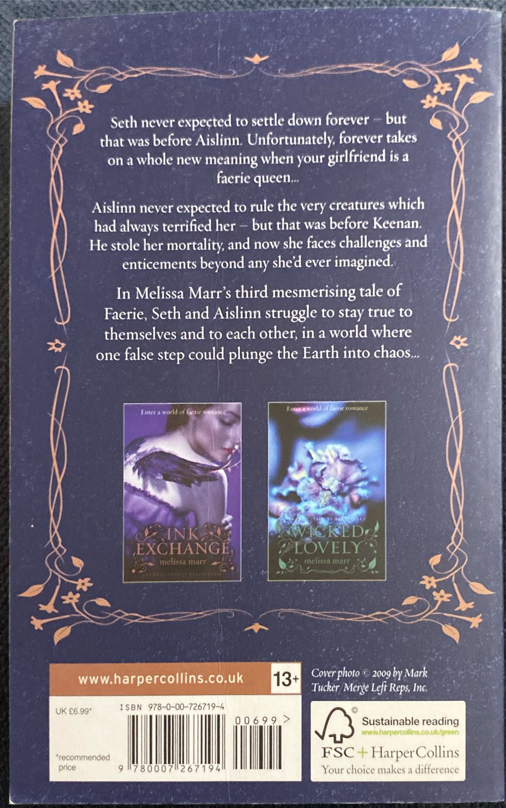 Fragile Eternity - Melissa Marr (HarperCollins Children’s Books - Paperback) book collectible [Barcode 9780007267194] - Main Image 2