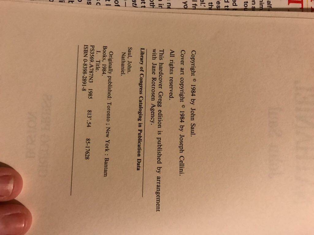 Nathaniel - John Saul (Gregg Press - Hardcover) book collectible [Barcode 9780839828914] - Main Image 2