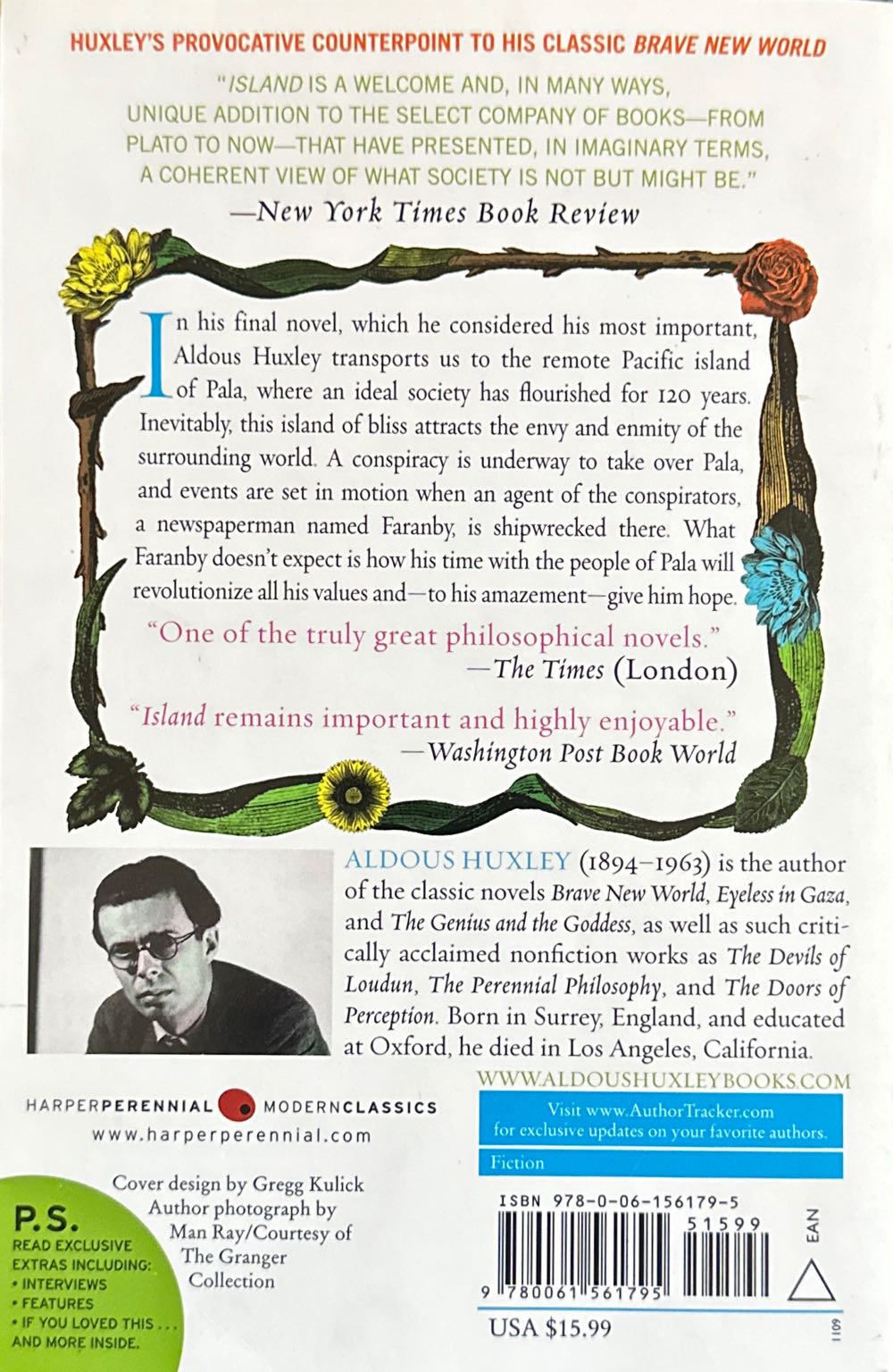 Island - Aldous Huxley (Harper Perennial Modern Classics - Paperback) book collectible [Barcode 9780061561795] - Main Image 2
