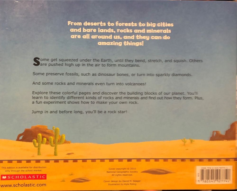 Rocks And Minerals - Heather Dakota (Scholastic, Inc. - Paperback) book collectible [Barcode 9780545927741] - Main Image 2