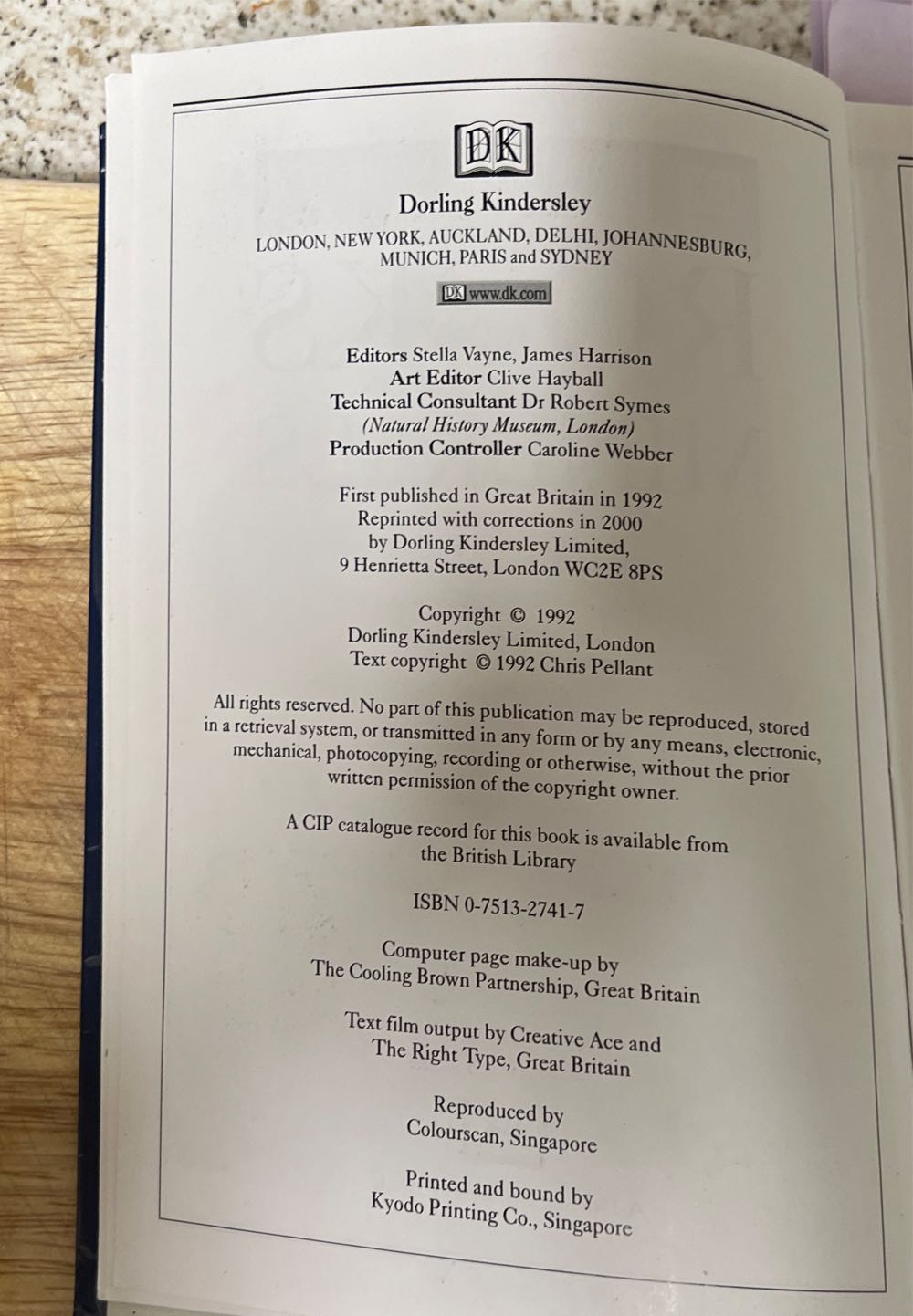 Rocks and Minerals - Chris Pellant (Dorling Kindersley - Hardcover) book collectible [Barcode 9780751327410] - Main Image 4