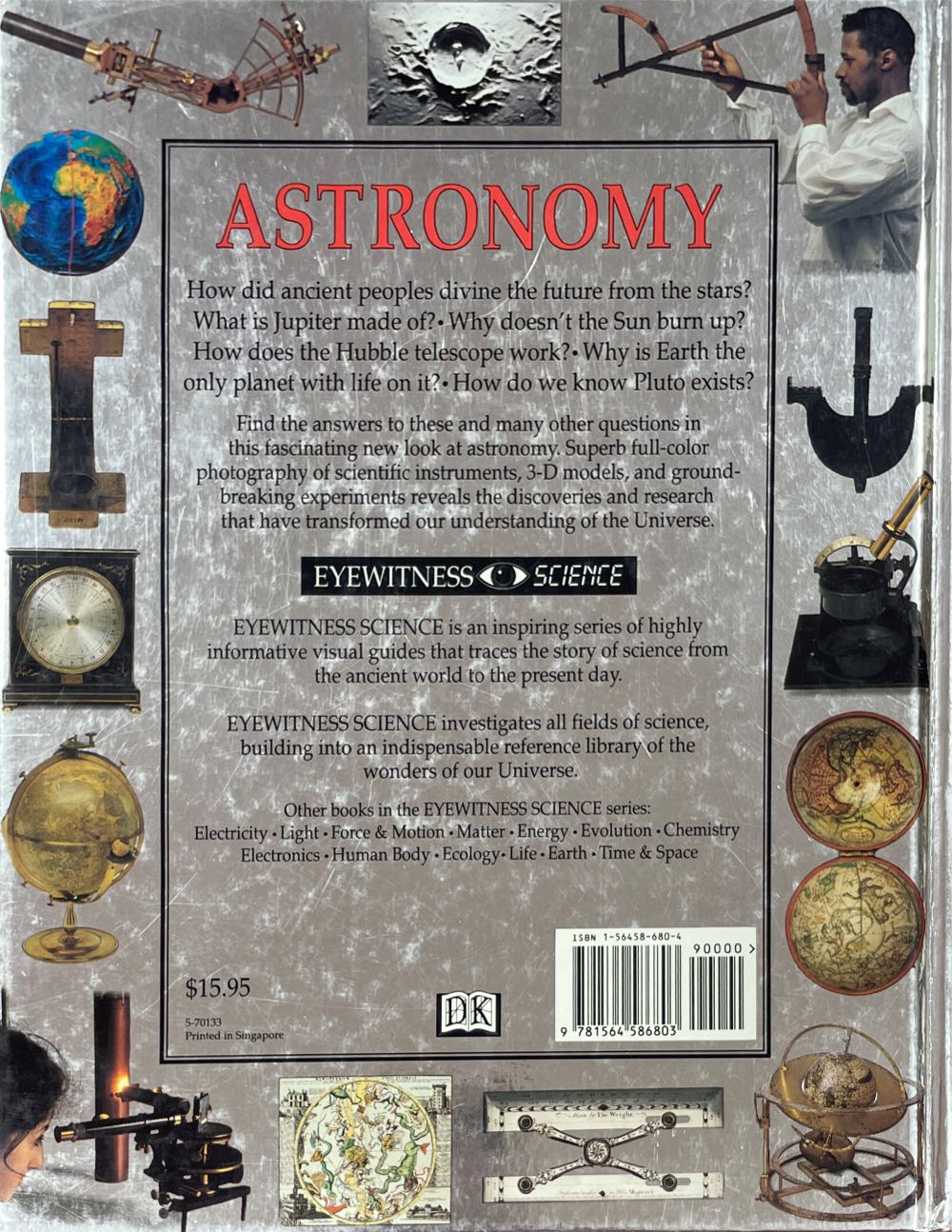 Astronomy - Kristen Lippincott (DK Publishing (Dorling Kindersley) - Hardcover) book collectible [Barcode 9781564586803] - Main Image 2