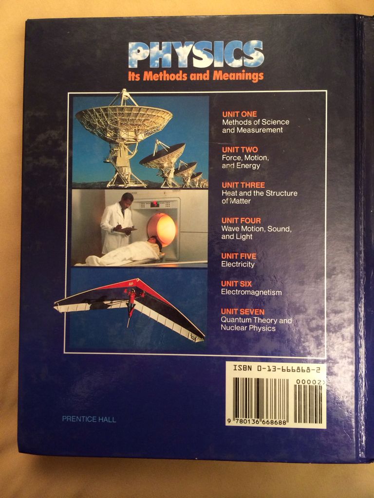 Physics  (Pearson Prentice Hall - Hardcover) book collectible [Barcode 9780136668688] - Main Image 2