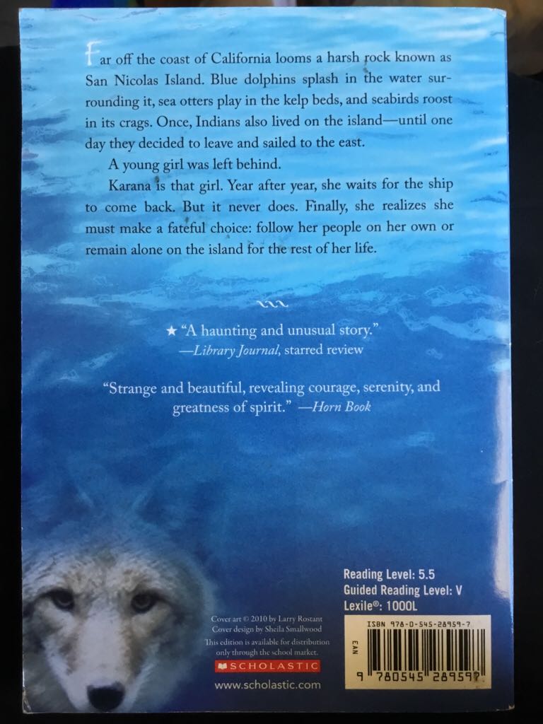 Island Of The Blue Dolphins  book collectible - Main Image 2