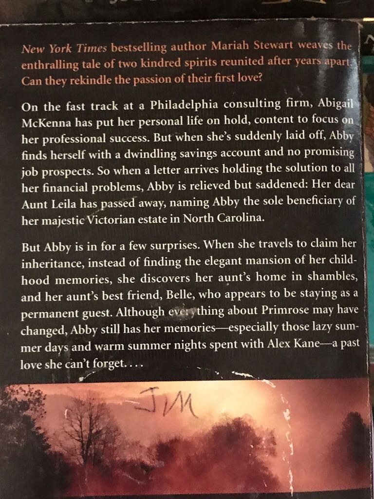 Carolina Mist - Mariah Stewart book collectible [Barcode 9781439194713] - Main Image 2