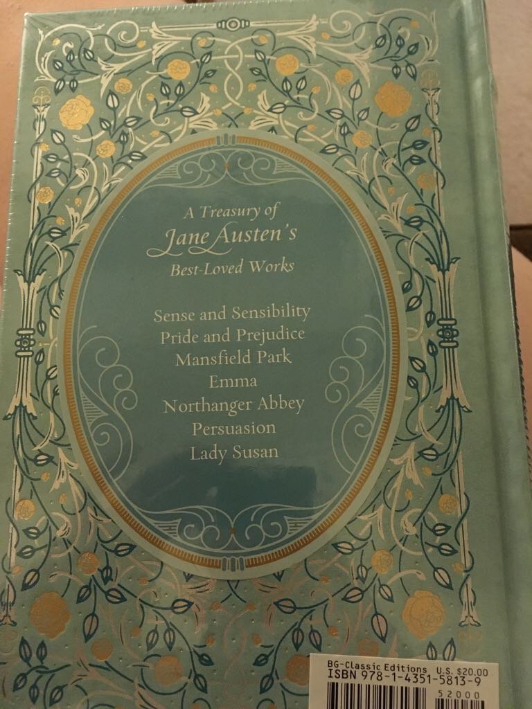 Jane Austen Seven Novels - Jane Austen (Barnes & Noble, Inc - Hardcover) book collectible [Barcode 9781435158139] - Main Image 2