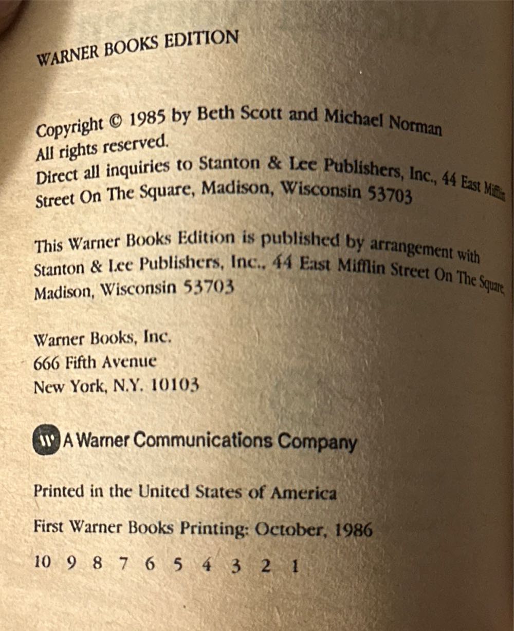 Haunted Heartland - Beth Scott (Warner - Paperback) book collectible [Barcode 9780446302333] - Main Image 3