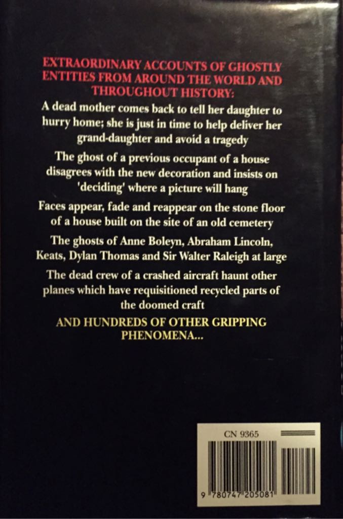 The Encyclopedia of Ghosts and Spirits - Rosemary Guiley (Trafalgar Square - Hardcover) book collectible [Barcode 9780747205081] - Main Image 2