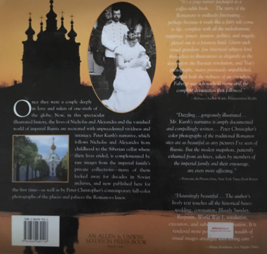 Tsar - Peter Kurth book collectible [Barcode 9781864489118] - Main Image 2