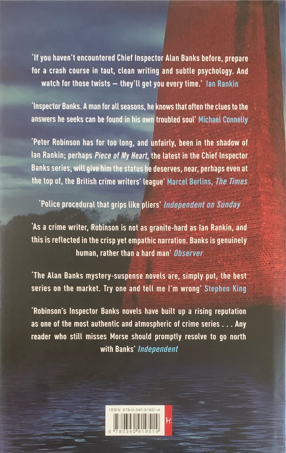 The Price Of Love - Peter Robinson (Hodder & Stoughton - Hardcover) book collectible [Barcode 9780340919514] - Main Image 2