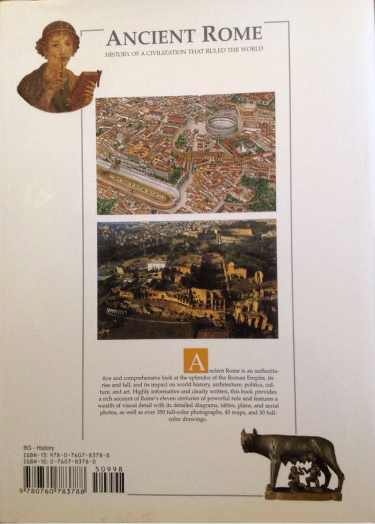 Ancient Rome - Anna Maria Liberati (Barnes & Noble - Hardcover) book collectible [Barcode 9780760783788] - Main Image 2
