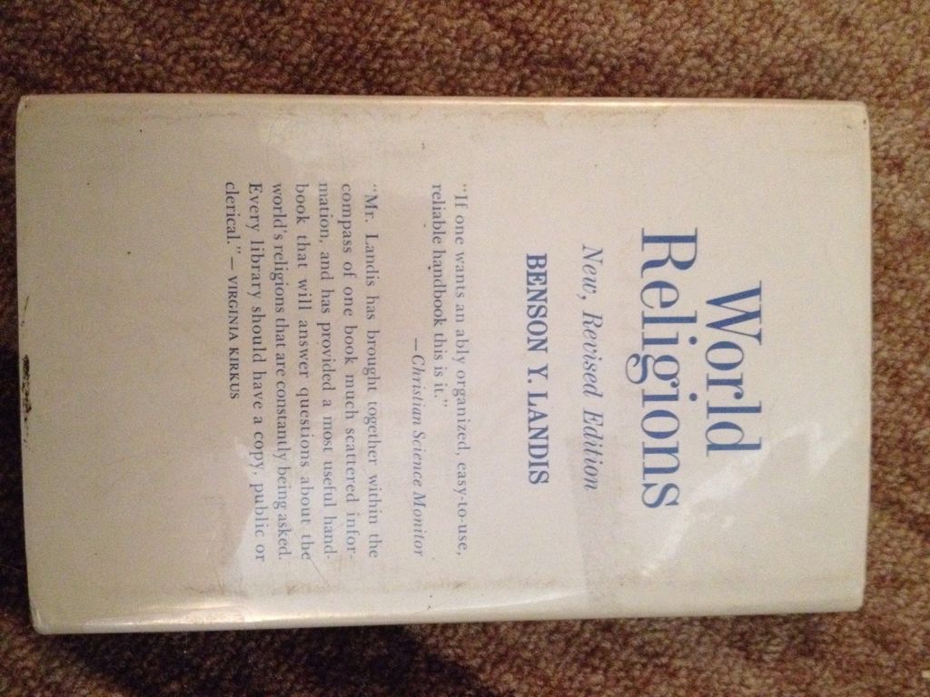 World Religions  (Clarke, Irwin & Company - Hardcover) book collectible [Barcode 9780525237860] - Main Image 2