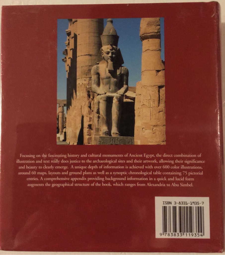 Egypt: Art and Architecture - Matthias Seidel (Könemann Verlag - Hardcover) book collectible [Barcode 9783833119354] - Main Image 2