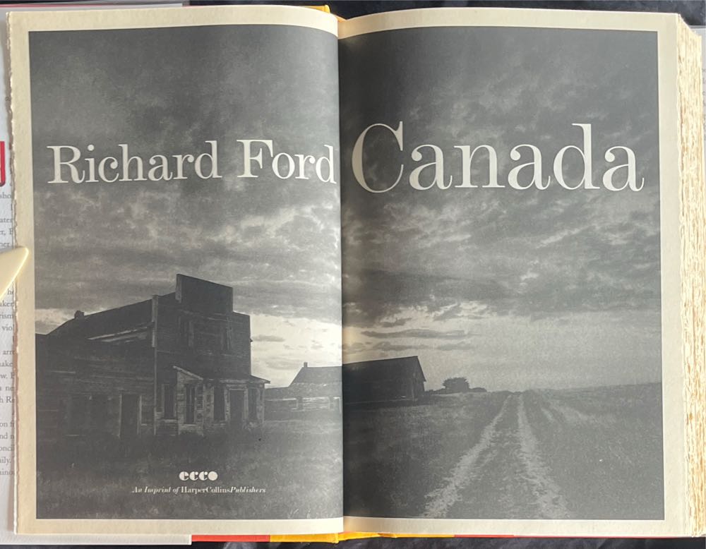 Canada - Richard Ford (Ecco - Hardcover) book collectible [Barcode 9780061692048] - Main Image 4