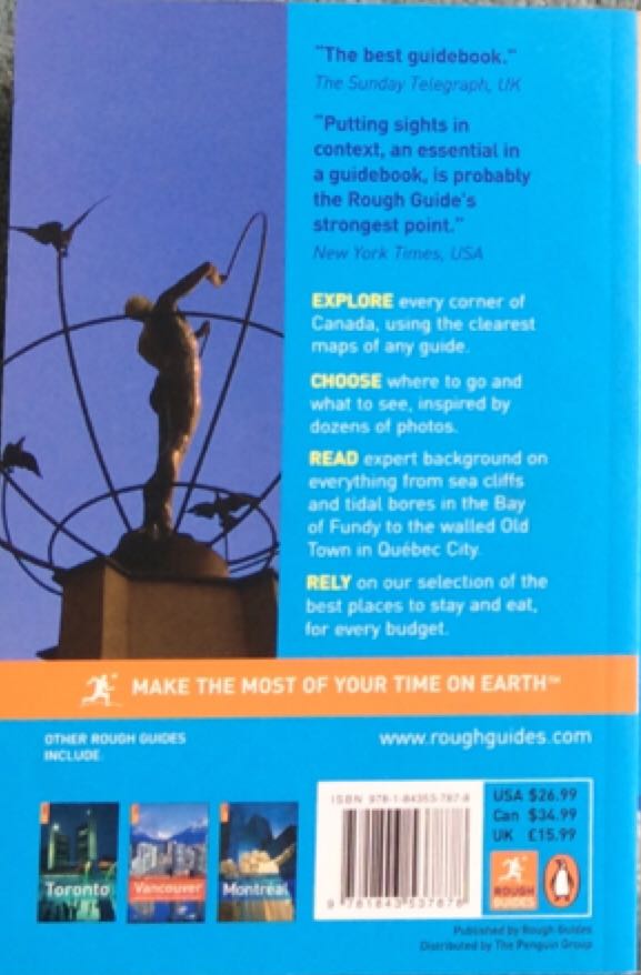 Canada - Rough Guides (Rough Guides) book collectible - Main Image 2