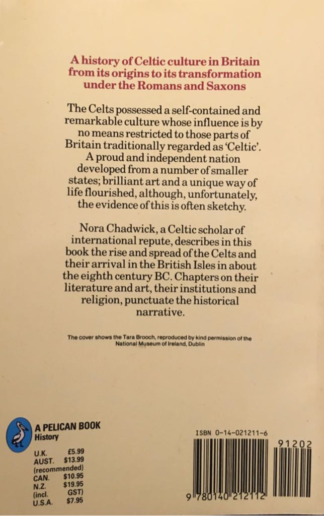 The Celts - Frank Delaney (A Pelican Original - Paperback) book collectible [Barcode 9780140212112] - Main Image 2