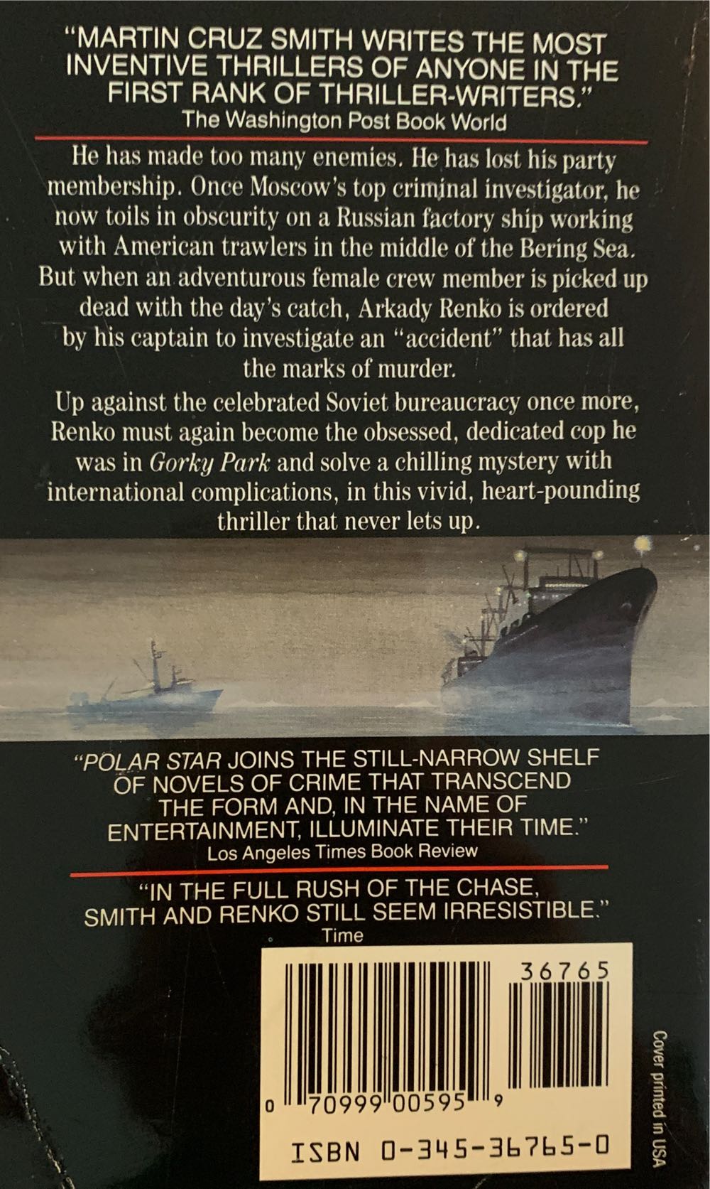 Polar Star - Martin cruz smith (Ballantine Books - Paperback) book collectible [Barcode 9780345367655] - Main Image 2