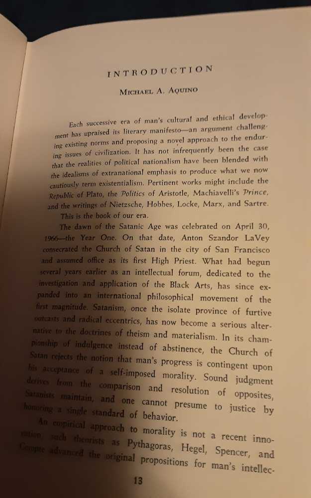 The Satanic Bible - Anton Szandor LaVey (Avon Books - Paperback) book collectible [Barcode 9780380015399] - Main Image 3