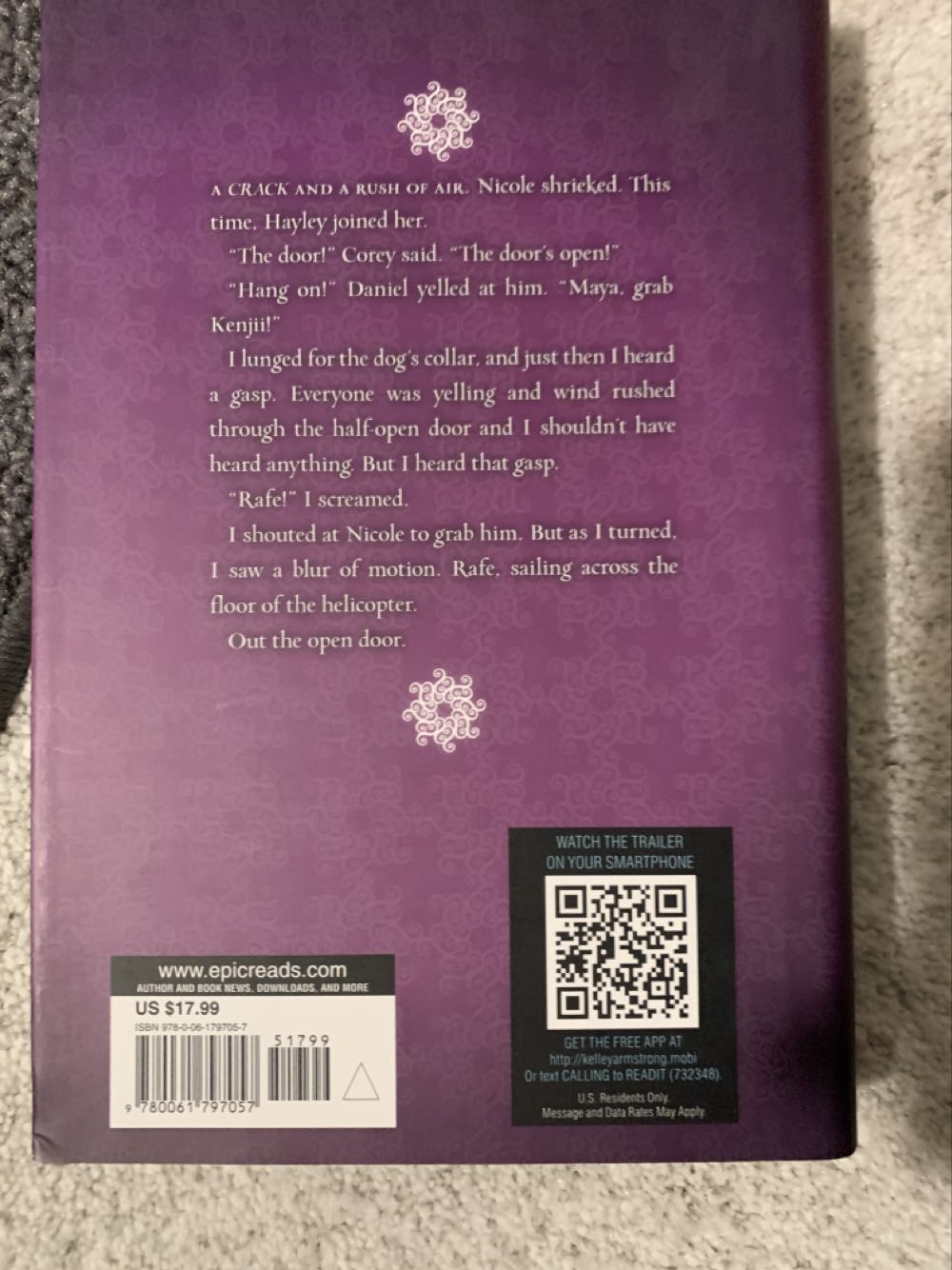 The Calling - Kelley Armstrong (Harper - Hardcover) book collectible [Barcode 9780061797057] - Main Image 2