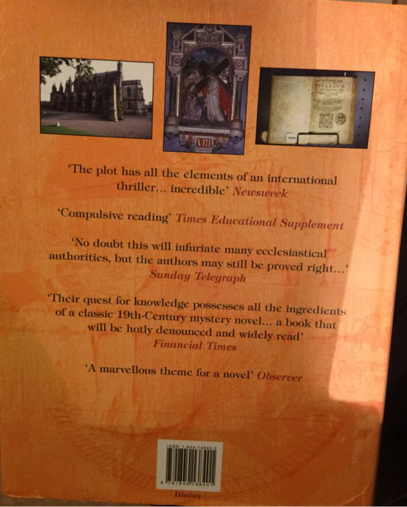 The Holy Blood and the Holy Grail - Michael Baigent (Century - Hardcover) book collectible [Barcode 9781844138401] - Main Image 2
