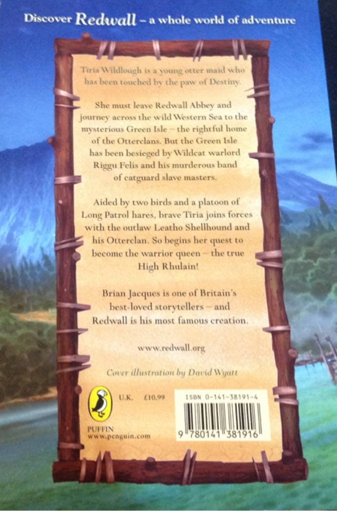 High Rhulain - Brian Jacques (Puffin - Paperback) book collectible [Barcode 9780141381916] - Main Image 2