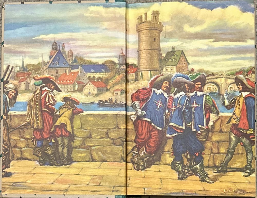 The Three Musketeers - Alexandre Dumas (Random House / Random House Children’s Books / Bantam Books - Hardcover) book collectible [Barcode 9780709701286] - Main Image 3