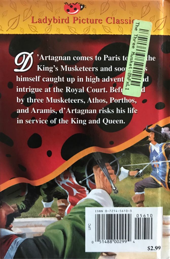 The Three Musketeers - Dumas, Alexandre (Grosset And Dunlap Publishers - Hardcover) book collectible [Barcode 9780721456102] - Main Image 2