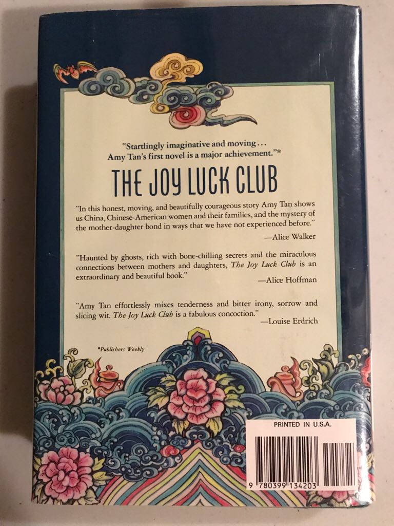 The Joy Luck Club - Amy Tan (G. P. Putnam’s Sons - Hardcover) book collectible [Barcode 9780399134203] - Main Image 2