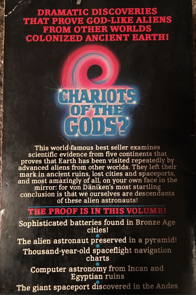 Chariots Of The Gods - Erich Von (Paperback) book collectible - Main Image 2