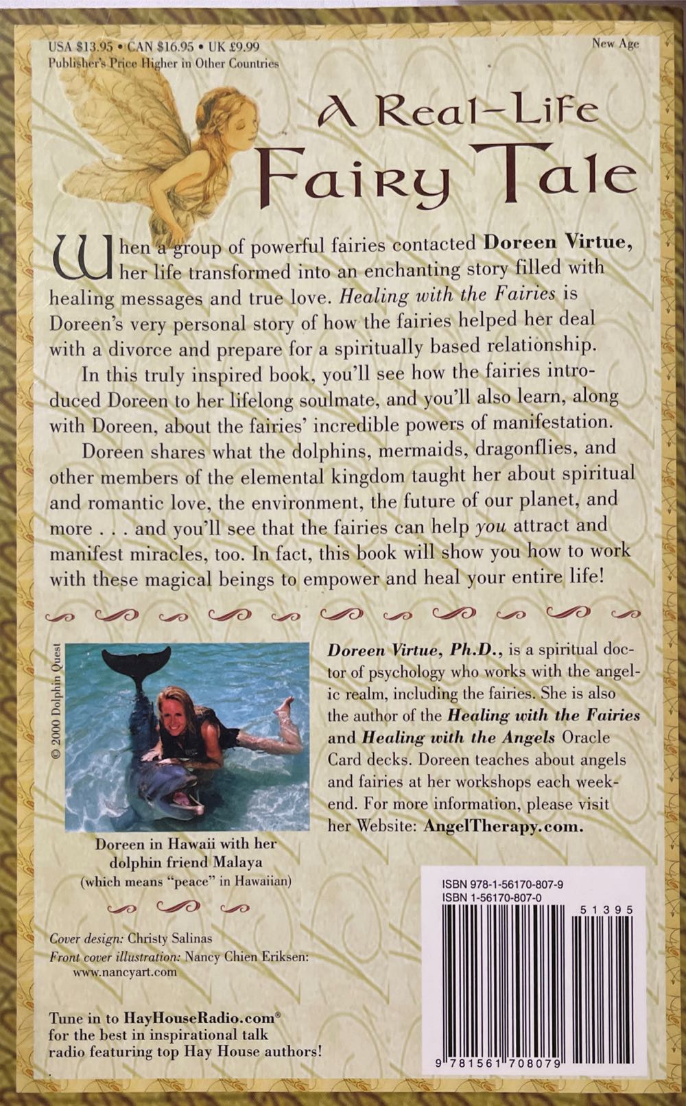 Healing with the Fairies: Messages, Manifestations and Love from the World of the Fairies - Doreen Virtue Ph.d (Hay House - Paperback) book collectible [Barcode 9781561708079] - Main Image 2